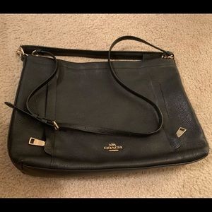 Gently used coach hobo shoulder bag